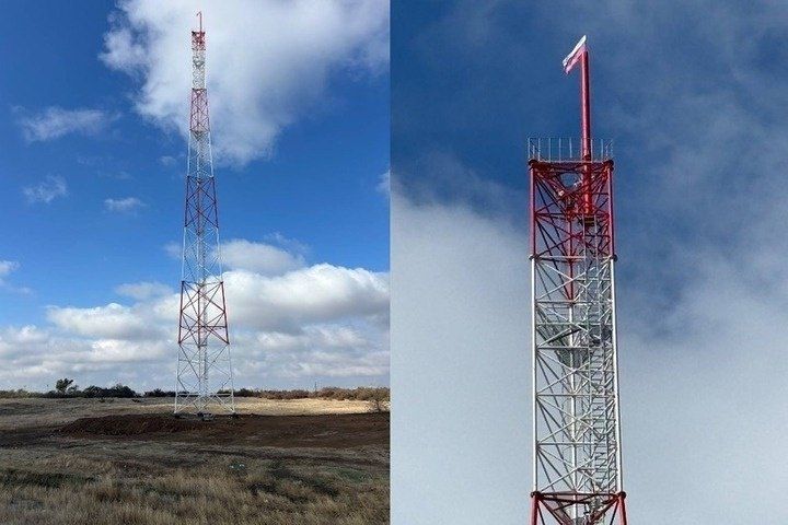В Юрьевке взяли новую высоту – заработала телебашня