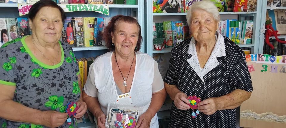 Душевная встреча в библиотеке