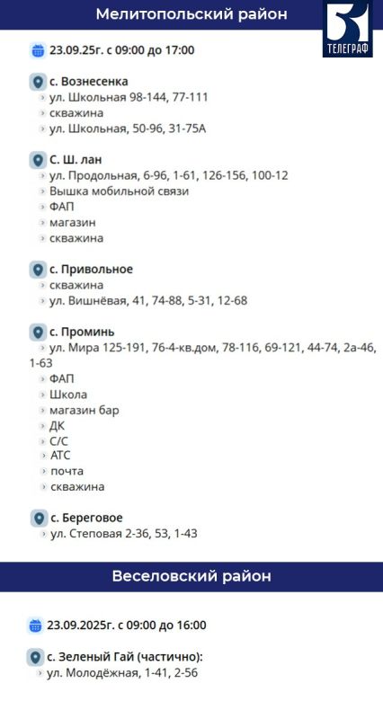 ������ ���������� �������������� � ����������� ������� �� 23 ��������