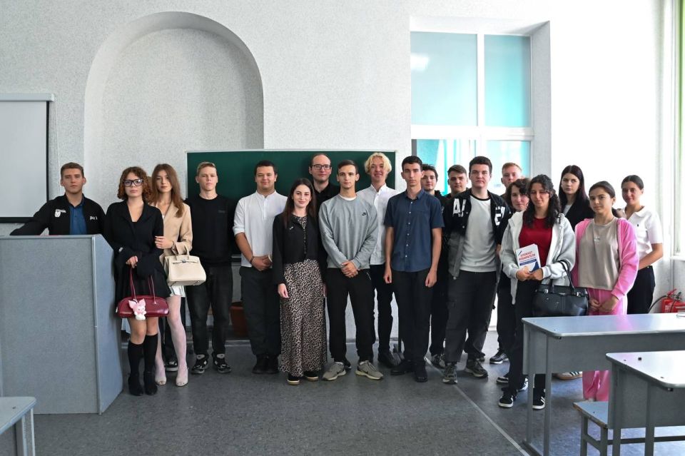 Диалог с молодежью: председатель Молодежной избирательной комиссии Запорожской области в гостях у студентов Мелитопольского государственного университета