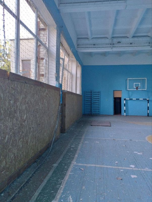 Со стороны ВСУ нанесен артиллерийский удар по зданию профессионально-технического лицея города Васильевки