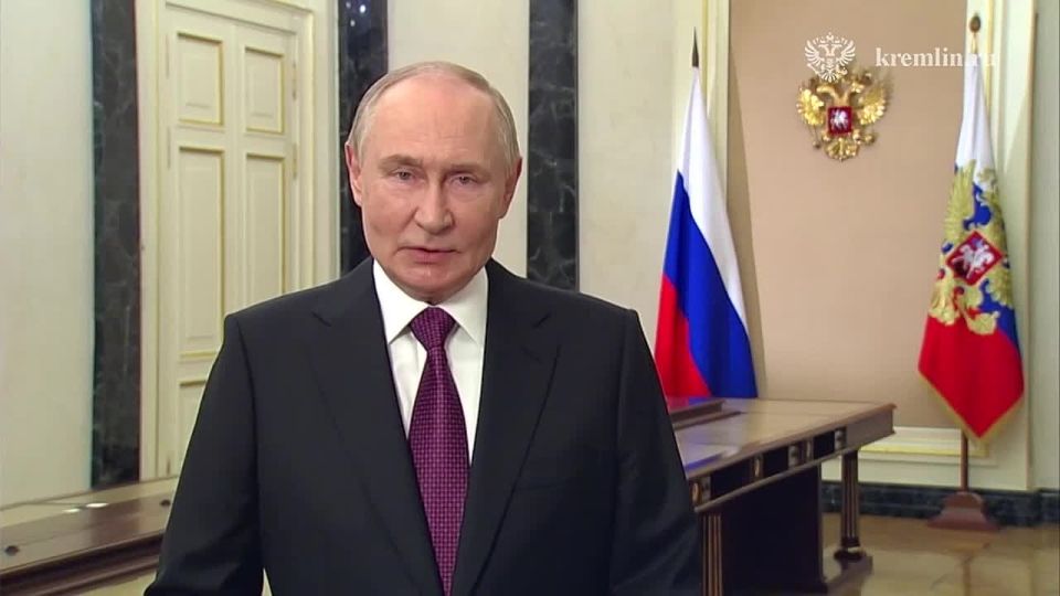 Обращение по случаю Дня воссоединения ДНР, ЛНР, Запорожской и Херсонской областей с Россией