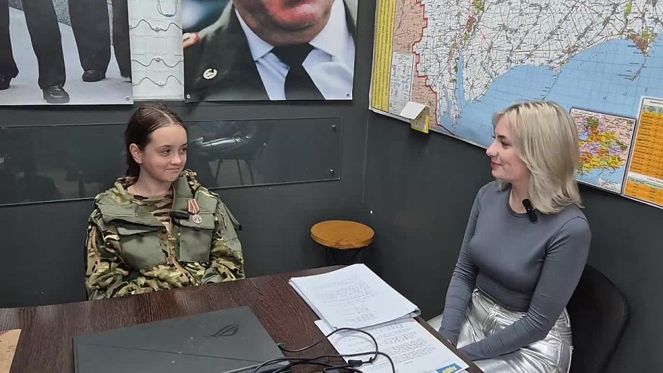 Вчера в офисе РО ЛДПР Запорожской области мы принимали особенную гостью — Полину Дудко