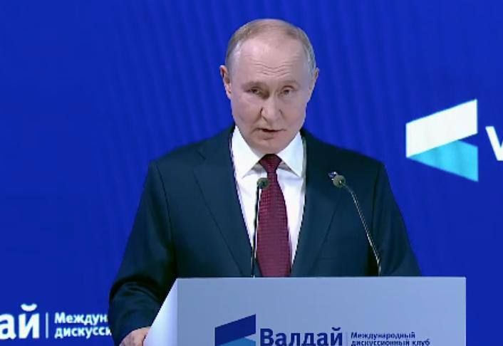 Путин: если у кого-то появится желание потягаться с РФ в военной сфере — «вольному воля»