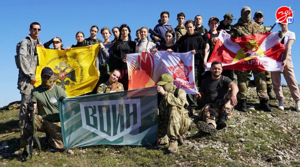 Школьники Мелитополя прошли маршрутом партизан Великой Отечественной войны Школьники Мелитополя прошли маршрутом партизан Великой Отечественной войны