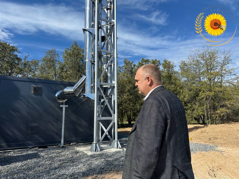 Глава Мелитопольского муниципального округа посетил новую модульную котельную в селе Астраханка