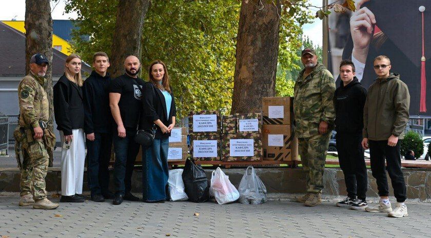 Студенты МелГУ отправили гуманитарную помощь участникам СВО