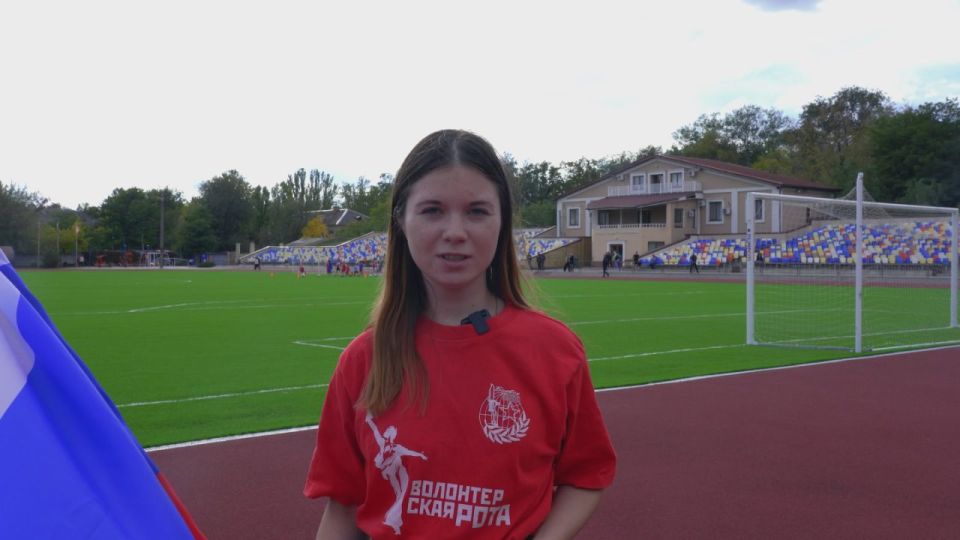 В День рождения нашего президента молодёжь Запорожской области организовала спортивный забег - как символ единства и воли к победе