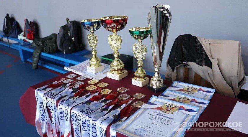 «Веселые старты» прошли в школе села Новгородовка Мелитопольского района