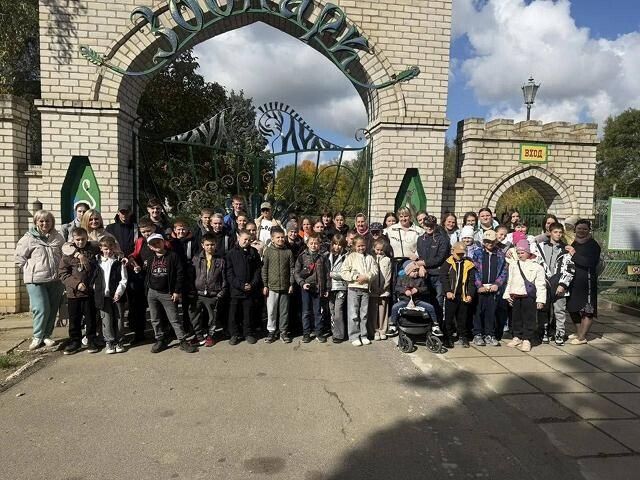 Дети из Запорожской области посетили биосферный заповедник «Аскания-Нова»