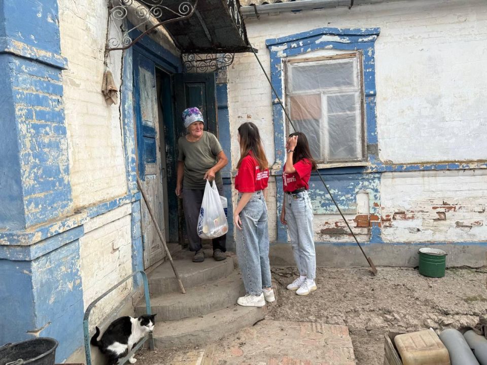 Активисты «Волонтерской Роты» Запорожской области продолжают оказывать поддержку семьям участников СВО