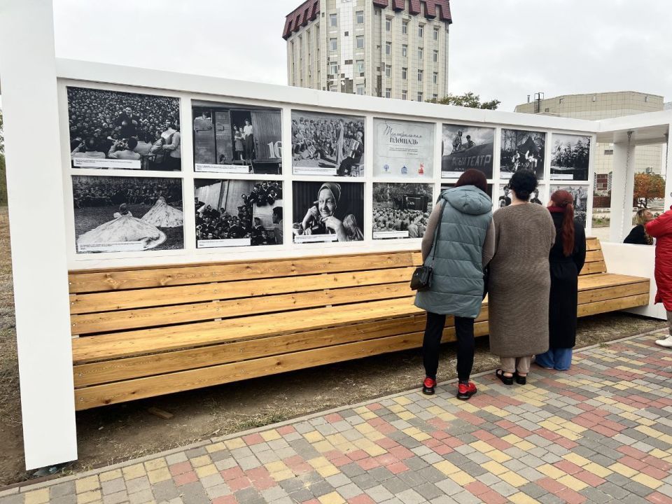 Новые зоны отдыха «Театральные площади» открыты в Запорожской области