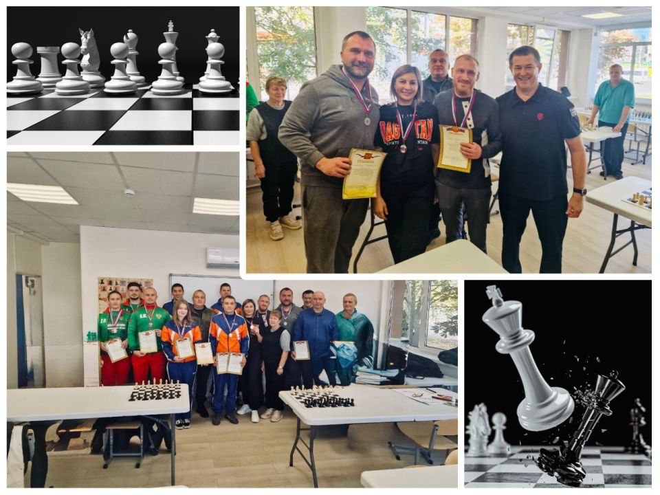 Представители следственного управления успешно выступили в шахматном турнире в рамках спартакиады
