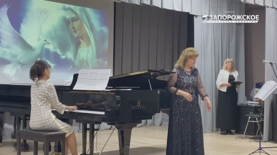 В Мелитопольской детской музыкальной школе №1 состоялись концерт и мастер-класс по академическому вокалу