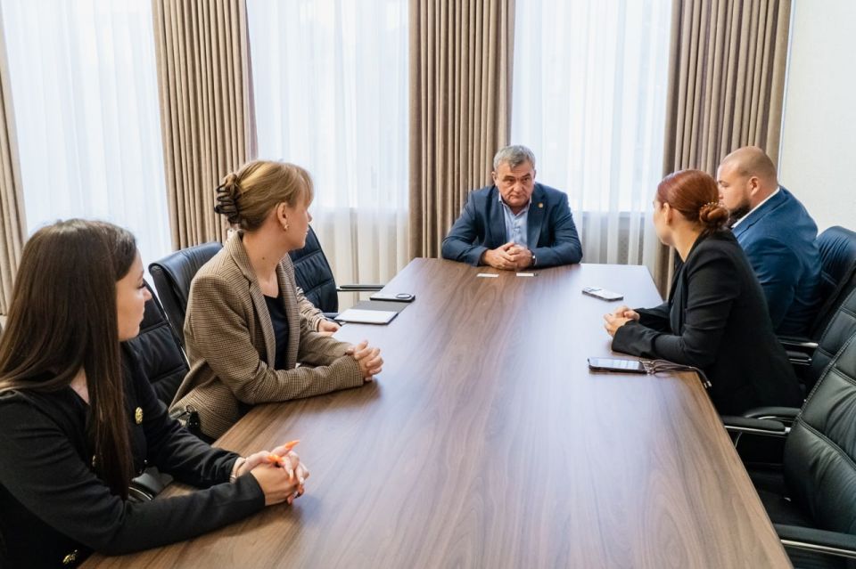 Сергей Золотарёв: Провел рабочую встречу с представителями компании «+7Телеком»