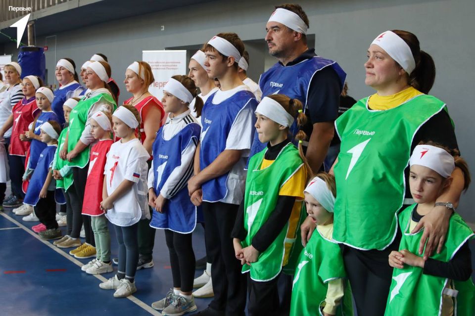 В Мелитополе прошел спортивный фестиваль "Семейная команда"