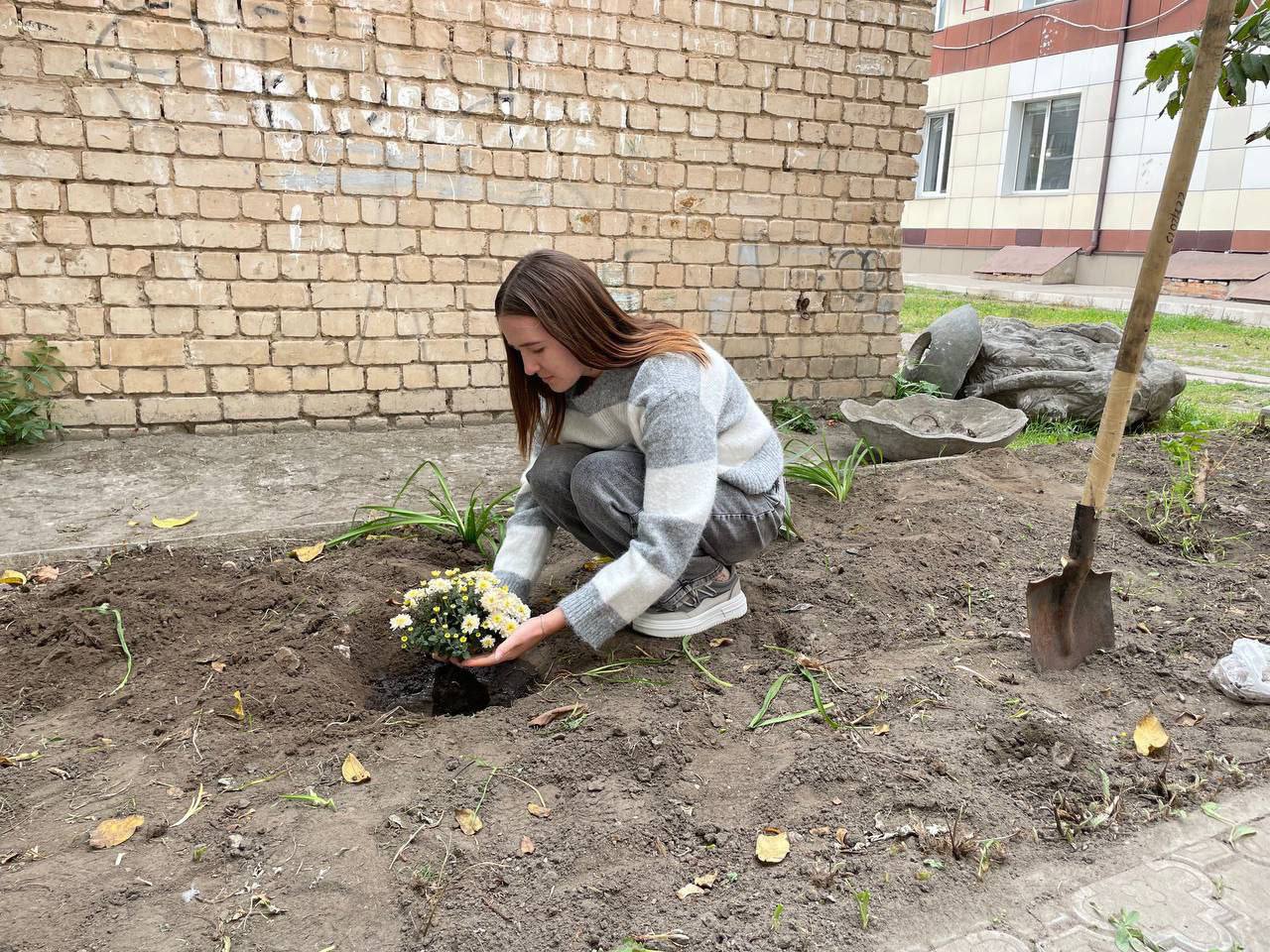 На территории Мелитопольского колледжа культуры и искусств прошла акция «Бал хризантем» На территории Мелитопольского колледжа культуры и искусств прошла акция «Бал хризантем»