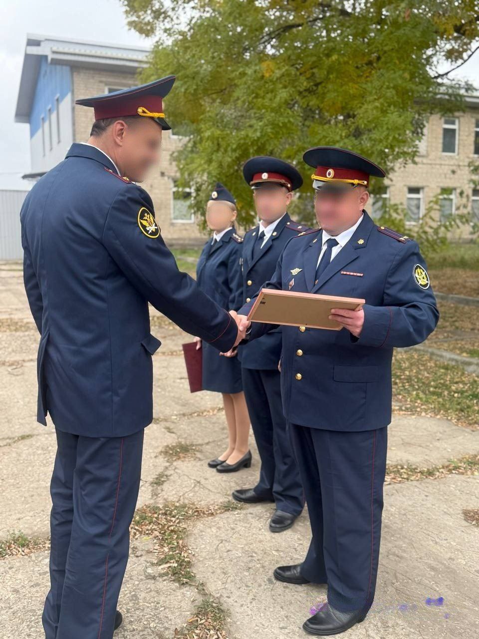 В Запорожской области чествовали лучших сотрудников автомобильной службы УФСИН