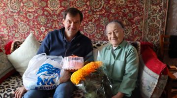 Ветеран Великой Отечественной войны, труженица тыла Стороженко Акалина Петровна отметила 95-летний юбилей