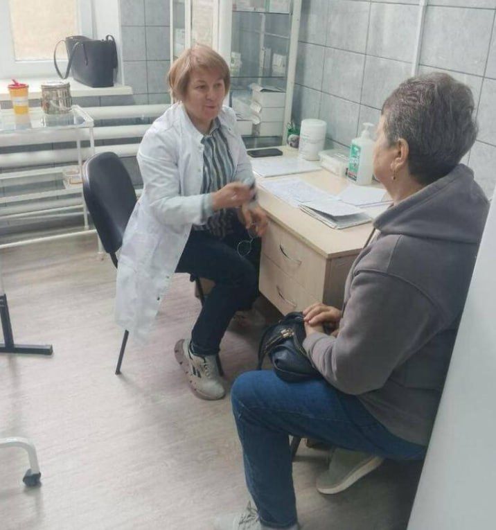 Медики из Чувашии организовали выездные приемы в сёлах Запорожской области