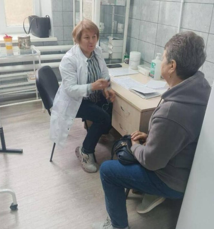 Медики из Чувашии организовали выездные приемы в сёлах Запорожской области