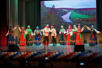 Во Дворце культуры железнодорожников состоялся Фестиваль народного творчества «День народного единства»