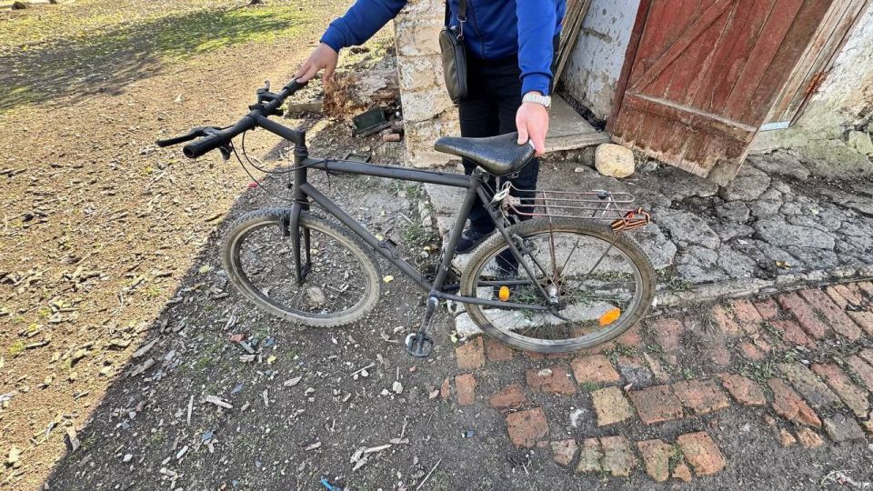 В Мелитополе полицейские задержали мужчину, подозреваемого в хищении велосипеда