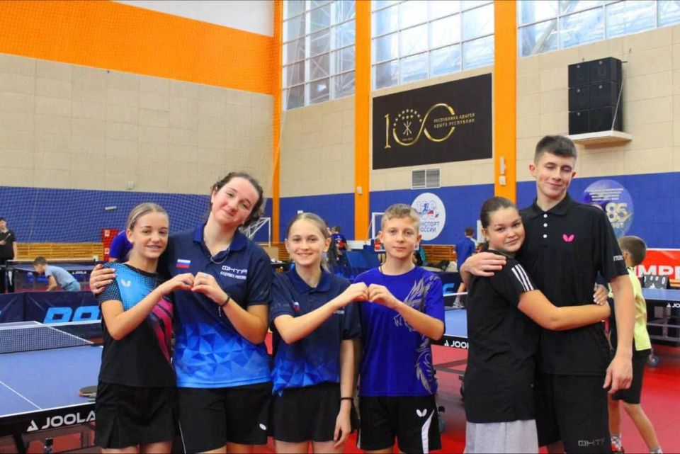 Наши теннисисты — «Только вперёд!»