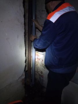 Шефская аварийная бригада из Севастополя отремонтировала канализацию в Новобогдановке