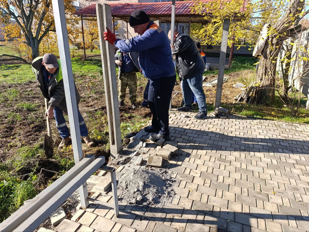 Ремонт объекта инфраструктуры в с. Новгородковка Ремонт объекта инфраструктуры в с. Новгородковка