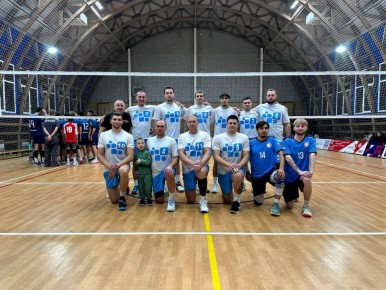 Сегодня сборная команда Запорожской области по волейболу сразится с командой «Спартак» ДНР