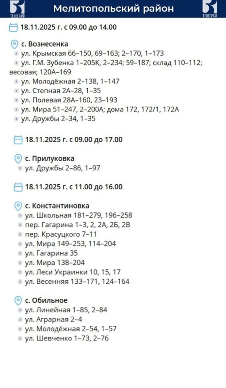 ������ ��������� ���������� �������������� �� 18 ������