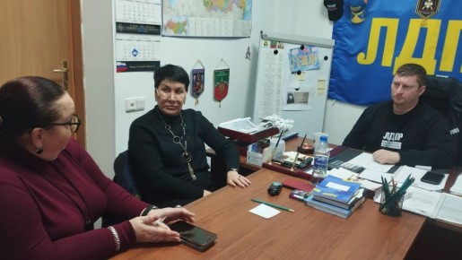 В офисе ЛДПР состоялась встреча с членами избирательной комиссии Запорожской области