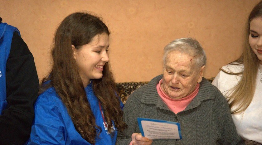 В Мелитополе поздравили ветерана Великой Отечественной войны с 96-летием