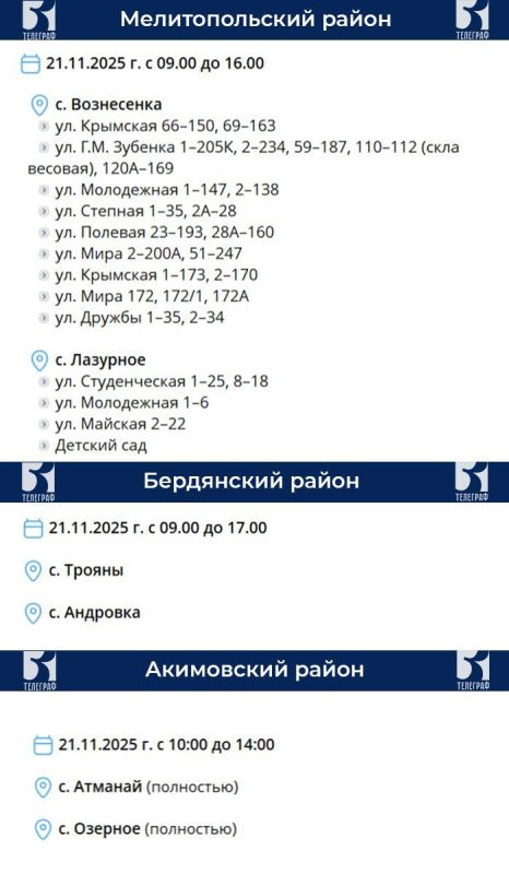 ������ ��������� ���������� �������������� �� 21 ������