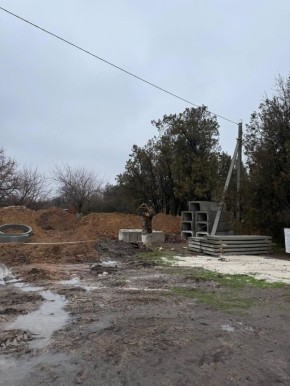 В Астраханке шефы из Севастополя завершили подготовку траншей инженерных сетей к новой котельной