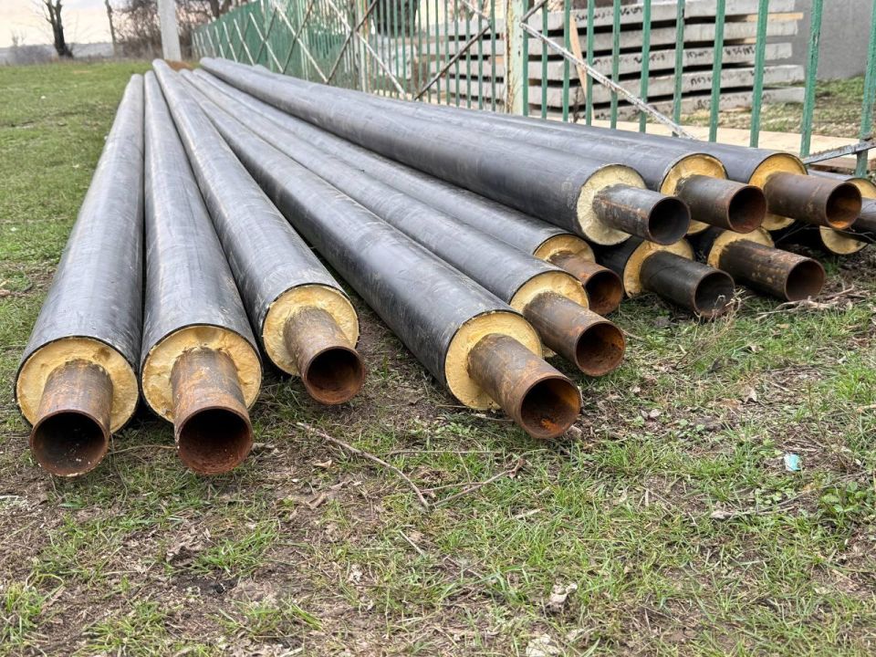 В Астраханке шефы из Севастополя ведут подготовку к прокладке труб водопровода и теплоснабжения к новой котельной