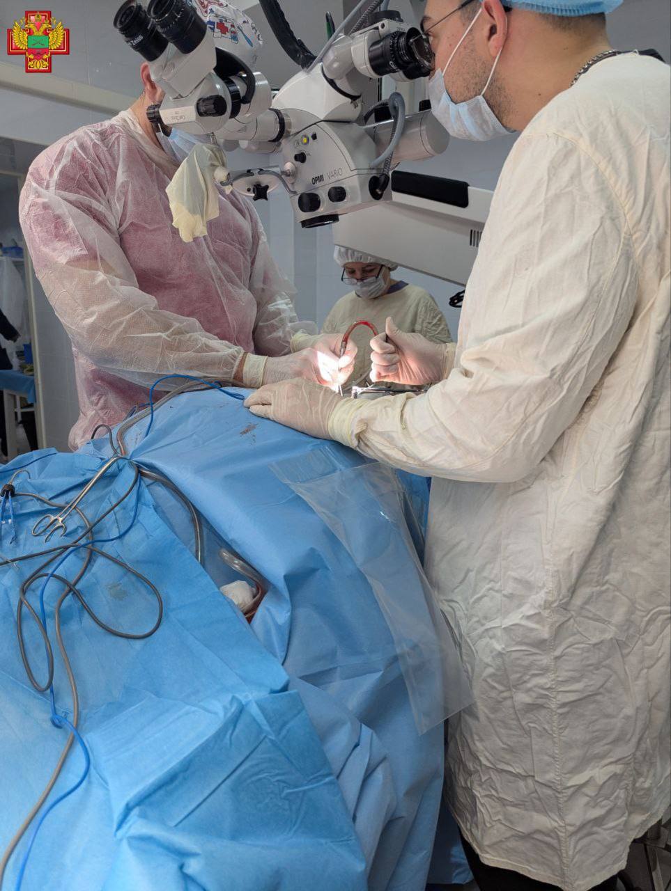 Мелитопольские нейрохирурги впервые в Запорожской области провели операцию при аномалии Киммерли Мелитопольские нейрохирурги впервые в Запорожской области провели операцию при аномалии Киммерли