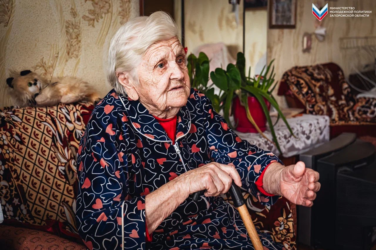 «Волонтёры Победы» поздравили ветеранов ВОВ Мелитополя «Волонтёры Победы» поздравили ветеранов ВОВ Мелитополя