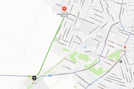 В городе Мелитополе провели ремонт Объездной дороги от Каховского шоссе до улицы Екатерины Великой