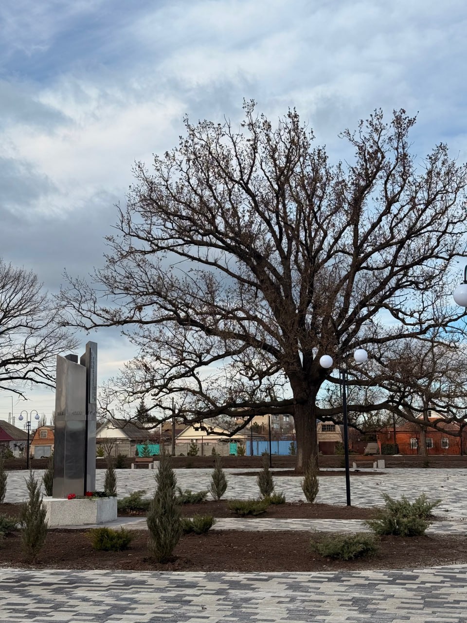 В Мелитополе открыли парк участников СВО В Мелитополе открыли парк участников СВО