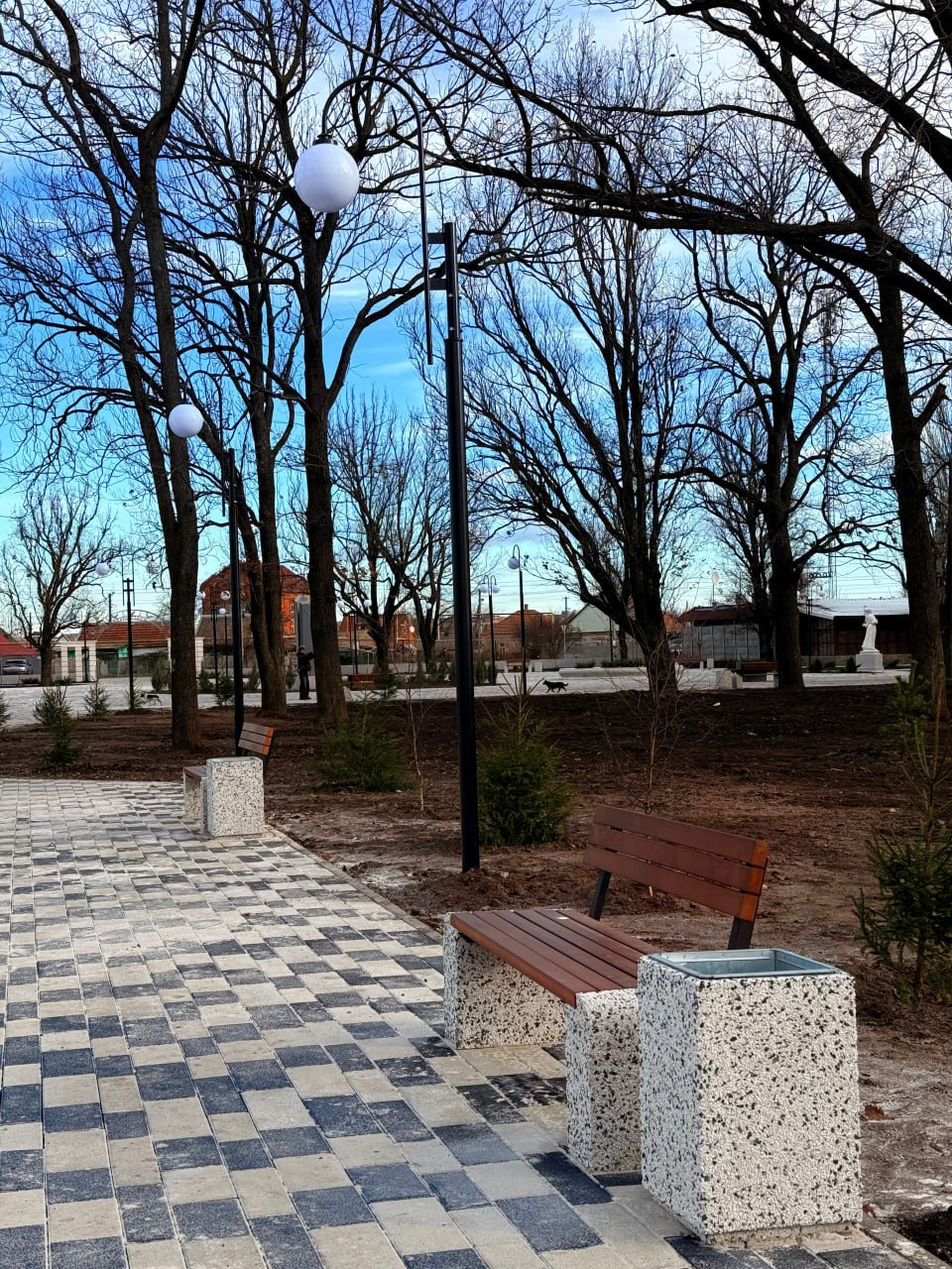 В Мелитополе открыли парк участников СВО В Мелитополе открыли парк участников СВО