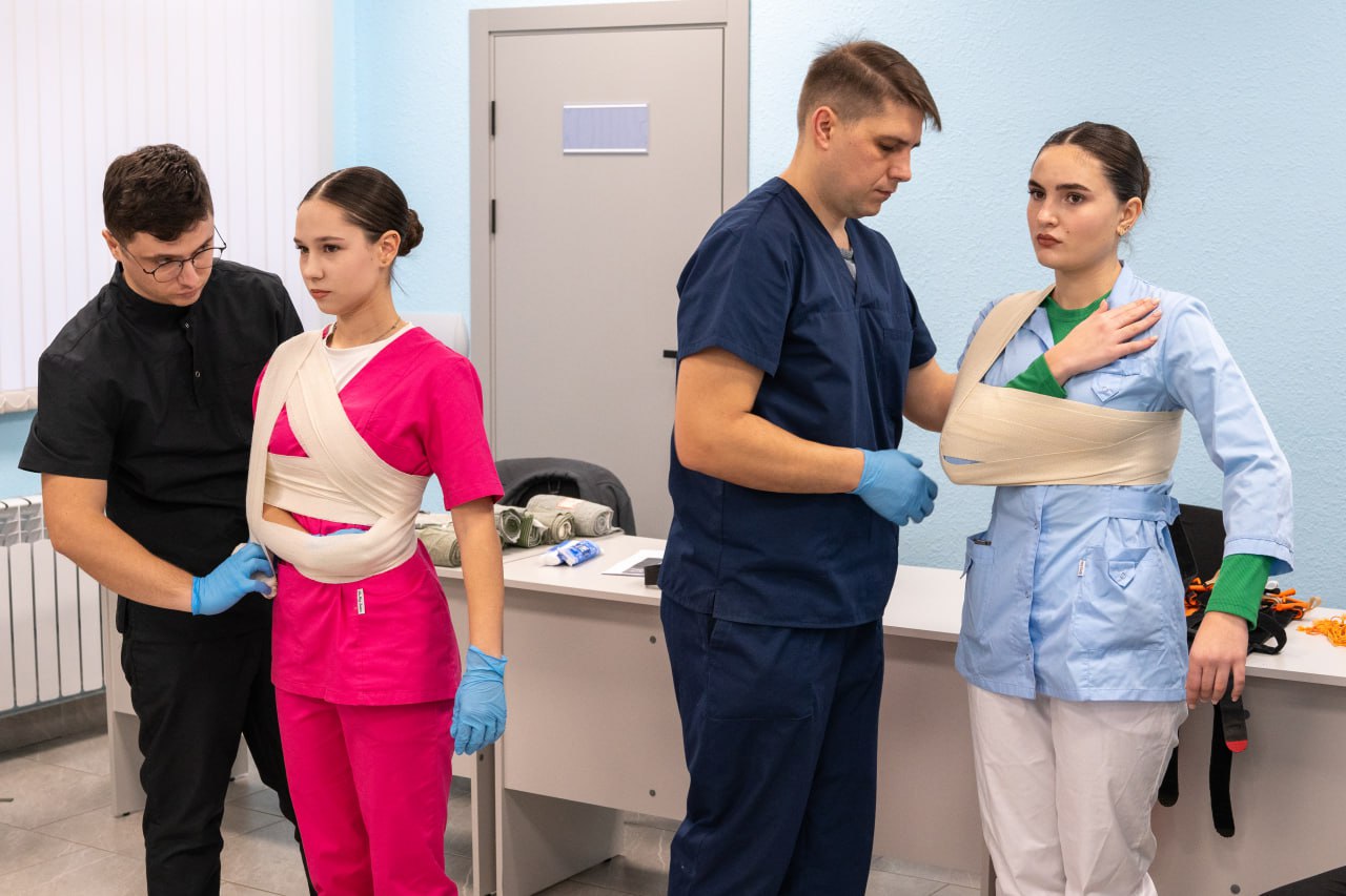 В ФКУЗ «МСЧ МВД России по Запорожской области» прошло занятие по тактической медицине В ФКУЗ «МСЧ МВД России по Запорожской области» прошло занятие по тактической медицине