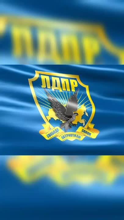 Активисты ЛДПР в Энергодаре провели акцию памяти в честь погибших добровольцев СВО