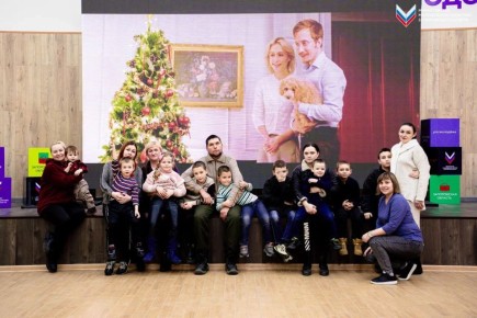 Новогодний кинопоказ прошёл в Мелитополе