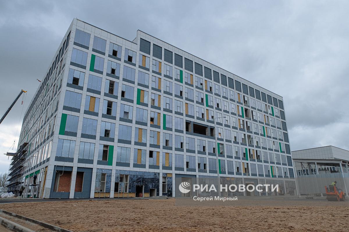 В инфекционном корпусе нового детского медицинского центра в Мелитополе основные строительные работы уже окончены В инфекционном корпусе нового детского медицинского центра в Мелитополе основные строительные работы уже окончены