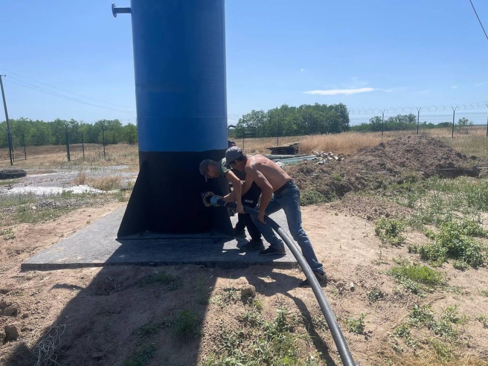 В 2025 году в Мелитопольском муниципальном округе шефы из Севастополя продолжили модернизацию системы водоснабжения В 2025 году в Мелитопольском муниципальном округе шефы из Севастополя продолжили модернизацию системы водоснабжения