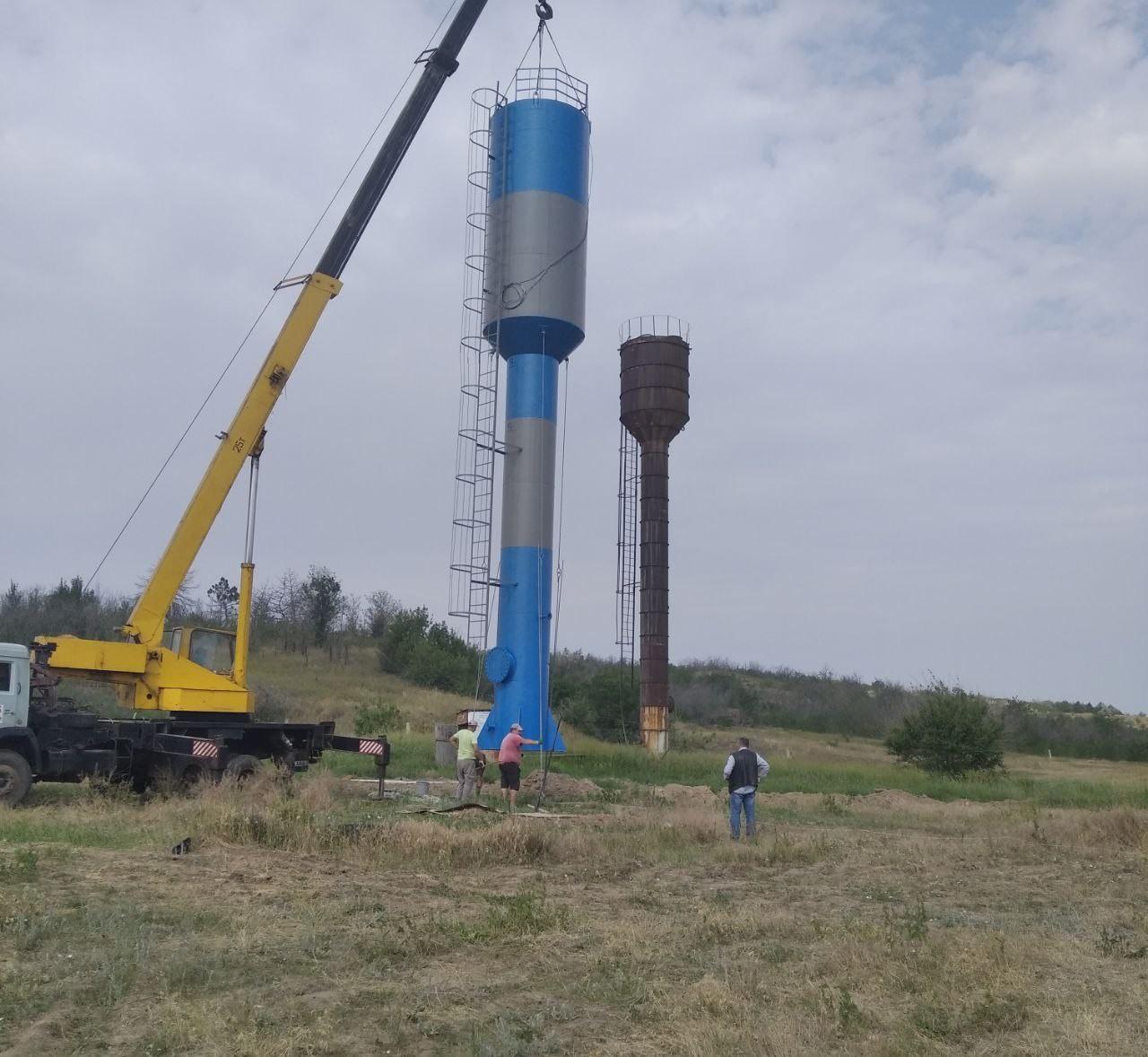 В 2025 году в Мелитопольском муниципальном округе шефы из Севастополя продолжили модернизацию системы водоснабжения