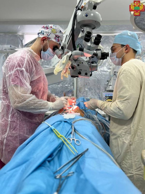 Мелитопольские нейрохирурги успешно удалили рецидив опухоли спинного мозга