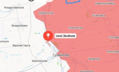 Министерство обороны России: Подразделения 394-го гвардейского мотострелкового полка 5-й общевойсковой армии группировки войск «Восток» взяли под контроль населенный пункт Зеленое в Запорожской области